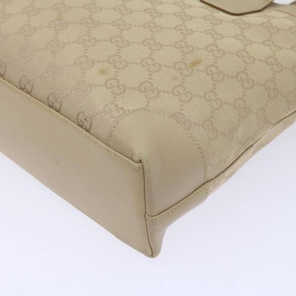 GUCCI GG Canvas Tote Bag Beige - Picture 13 of 16